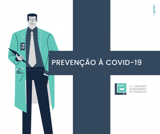 Orientações sobre saúde e segurança durante a pandemia.